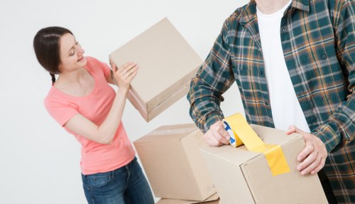 Man and van service helping with a local move in Barnes