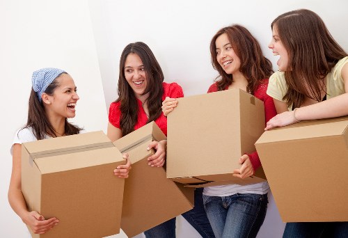 Professional furniture pick-up for a Barnes office or business