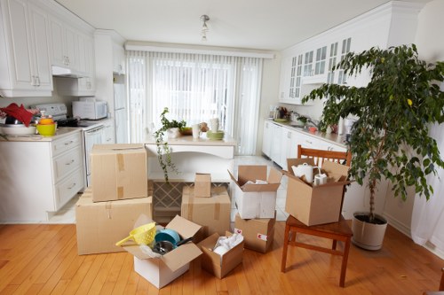 Barnes residents using flexible self storage during a house move