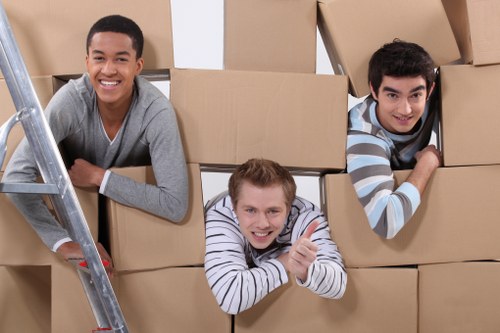Student removals support in Barnes for local flats and houses