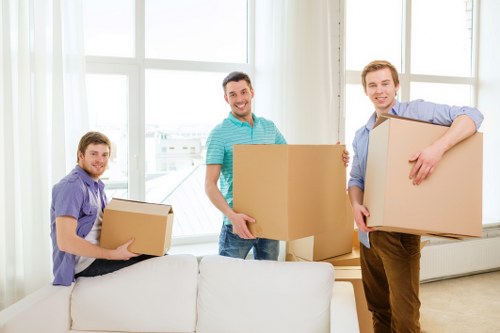 Same day removals team handling urgent home move in Barnes