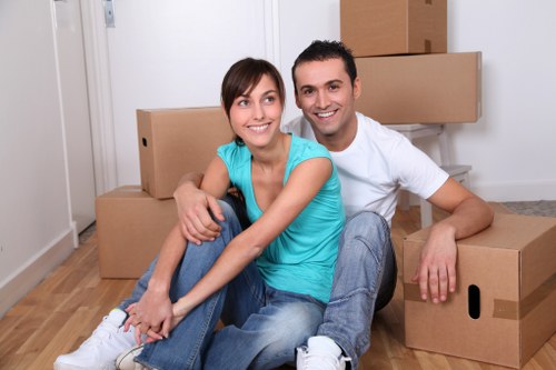 Commercial same day removals support for a business move in Barnes