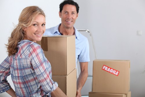 Professional flat removals service supporting a Barnes apartment move