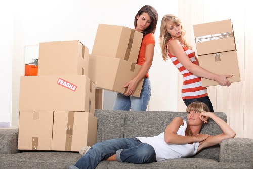 Local van service handling a small move in Barnes