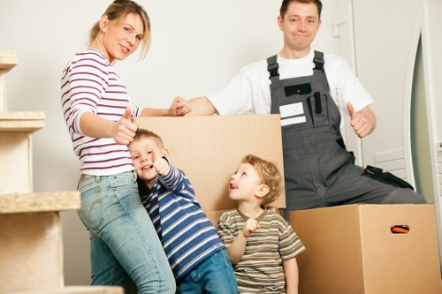Household furniture removal in Barnes near narrow streets